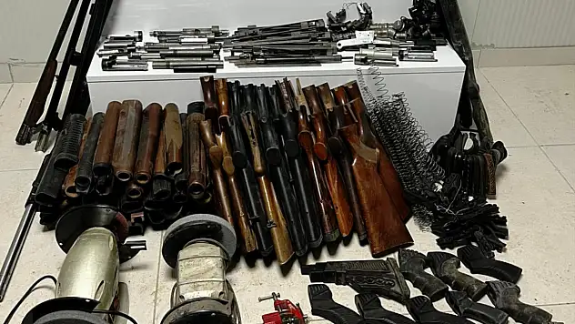 Malatya'da ruhsatsız silah operasyonu: Bir tutuklama