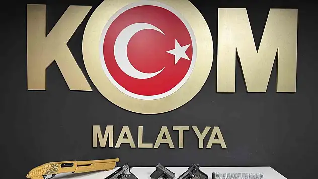 Malatya'da ruhsatsız silah operasyonu: 1 gözaltı