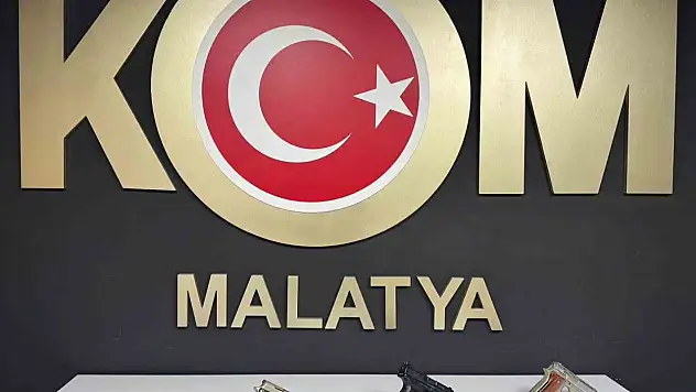 Malatya'da ruhsatsız silah operasyonu