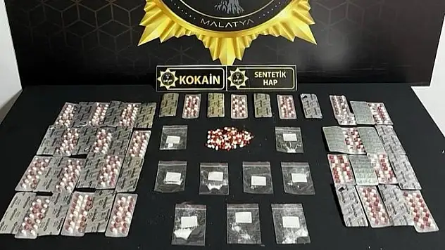 Malatya'da uyuşturucu operasyonu: 3 tutuklama