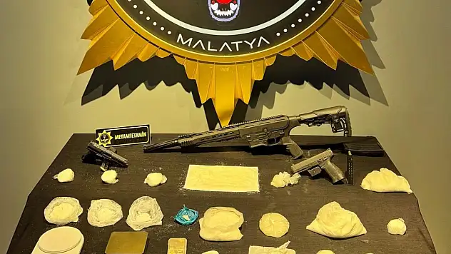 Malatya'da uyuşturucu operasyonu: 2 gözaltı