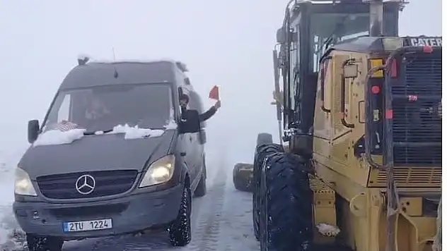 Malatya'da yağış sonrası mahsur kalan 4 turist kurtarıldı
