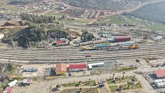 Malatya-Gölbaşı-Narlı-Nurdağı demiryolu hattı yarın açılıyor