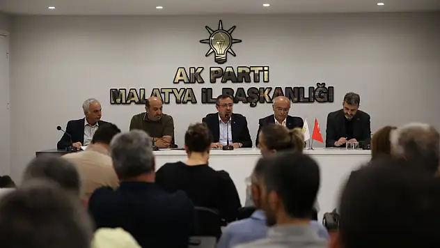 Malatya'nın Geleceği Masada AK Parti Teşkilatı Toplandı