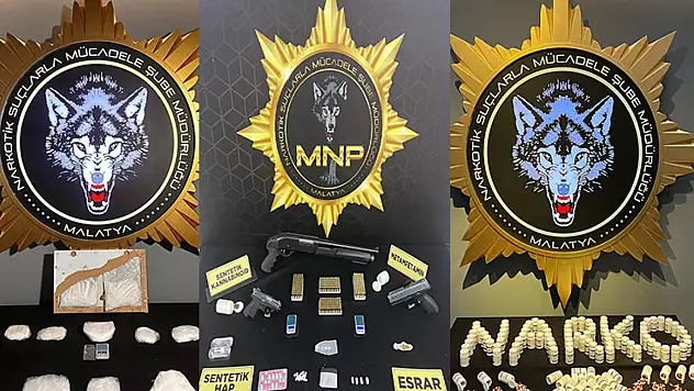Metamfetamin Hap Silah Narkotik'ten Üçlü Darbe!