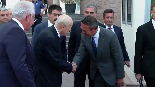 MHP Genel Başkanı Bahçeli, Ali Koç ile görüştü
