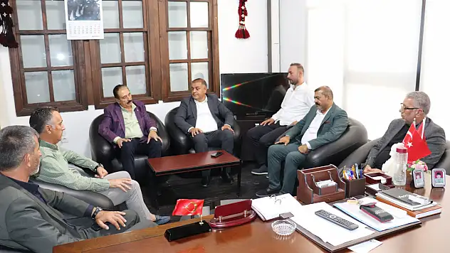 MHP İl Başkanı Gökhan Gök'ten Şevket Keskin'e Ziyaret
