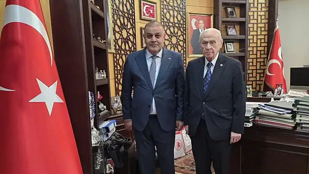 MHP Malatya İl Başkanı Gökhan Gök'ten Devlet Bahçeli'ye Anlamlı Ziyaret
