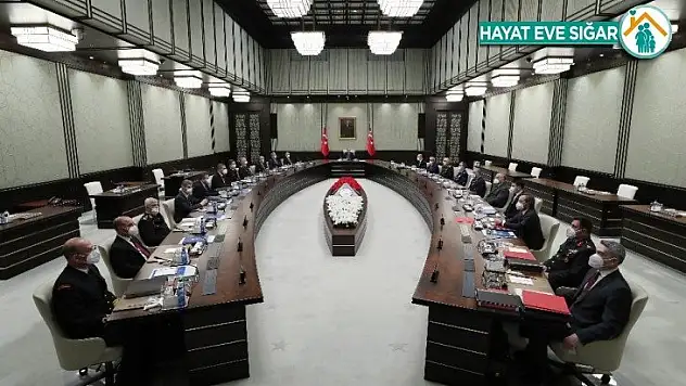 Milli Güvenlik Kurulu, Cumhurbaşkanı Recep Tayyip Erdoğan başkanlığında Beştepe'de toplandı.