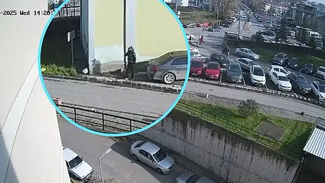 Milyonluk vurgun yapan sahte savcı ve polisi kameralar ele verdi