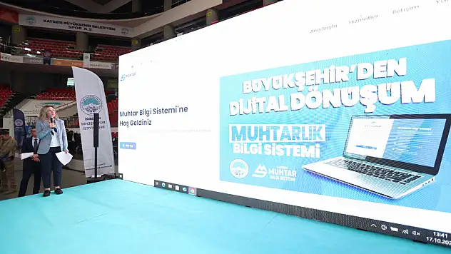 Muhtarlar artık tek tıkla belediyeye ulaşacak!