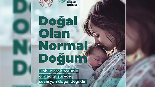 Prof. Dr. Yıldırım Normal doğum sağlıklı nesillerin teminatıdır