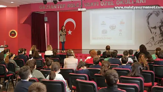 Öğrencilere sağlıklı beslenme ve duygusal yeme semineri
