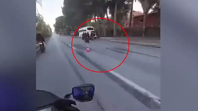 Polisin üzerine motosiklet süren 2 kişi tutuklandı