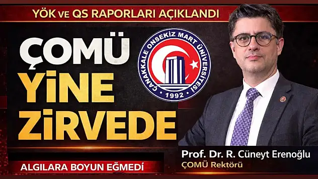 Rektör Erenoğlu Liderliğinde ÇOMÜ'den Çifte Başarı