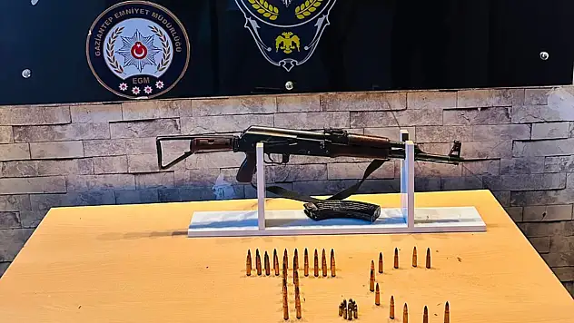 Ruhsatsız Kalaşnikof Yakalandı!