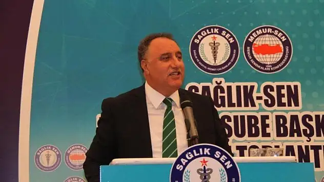 Sağlık-Sen Diyarbakır Şube Başkanı Ensarioğlu: 'Miladını dolduran mevcut döner sermaye yönetmeliği değişmeli'
