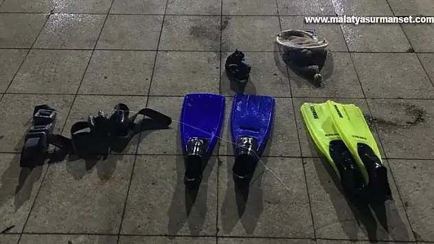 Sahil Güvenlik'in Denize Nefes operasyonunda 55 kilo deniz patlıcanı ele geçirildi