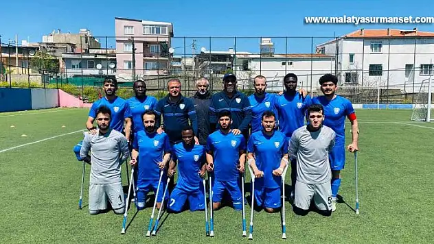 Şahinbey Ampute bir engeli daha aştı