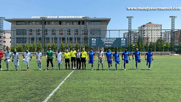 Şahinbey Ampute tek golle kazandı: 1-0