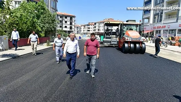Samanlı'da yol çalışmaları devam ediyor