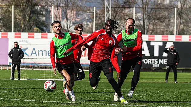 Samsunspor'da Antalyaspor maçı hazırlıkları devam ediyor