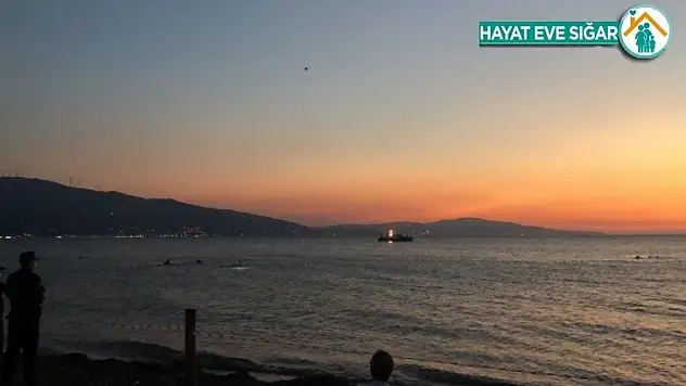 Serinlemek için girdiği deniz sonu oldu