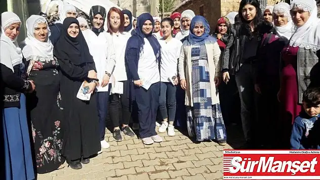 Silvan'da öğrencilerden gebelik ve emzirme dönemi çalışması