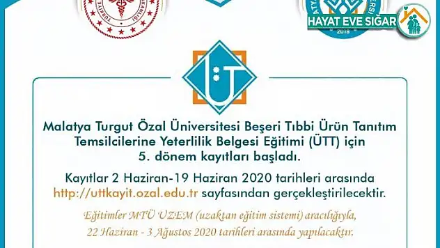 Tıbbi ürün tanıtım temsilcileri için 5. dönem eğitimleri başlıyor