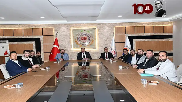 TOBB Malatya Genç Girişimciler Kurulundan MTB'ye Ziyaret