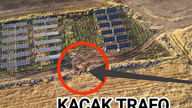 Toprağın Altından Kaçak Trafo Çıktı! Drone'la Tespit Edildi