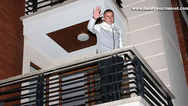 Trabzonspor taraftarından Abdullah Avcı'ya destek