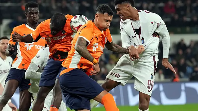 Trendyol Süper Lig: RAMS Başakşehir: 3 - Trabzonspor: 4