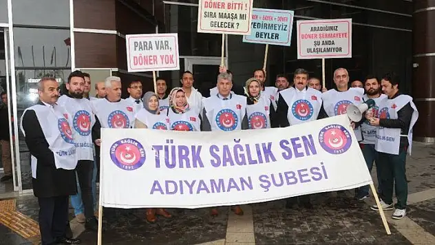 Türk Sağlık-Sen hastanede döner sermaye açıklaması yaptı