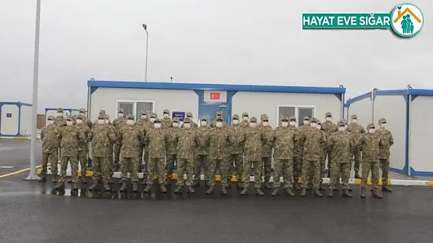Türk ve Rus Ortak Gözetim Merkezi'nde görev yapacak Türk askerleri Azerbaycan'da