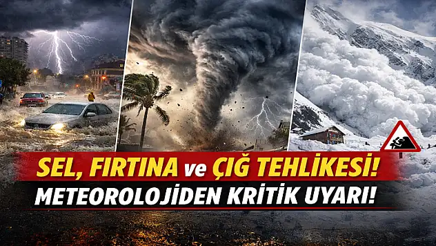 Türkiye'ye Şiddetli Yağış ve Fırtına Giriş Yapıyor