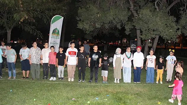Ümmetin Yüreği Gazze ile Yanıyor Malatya'da Duygu Dolu Etkinlik