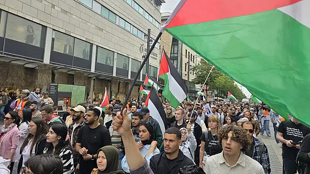 Ya Soykırım Ya Adalet! Mannheim'da Filistin'e Destek Çığlığı