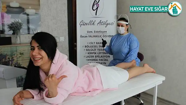 Yaz tatili geldi, yağ ve selülit problemleri yaşayanlar soluğu güzellik merkezlerinde aldı