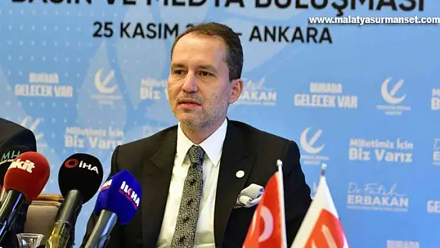 Yeniden Refah Partisi Lideri Erbakan Döviz kurlarındaki artış ithalata bağımlı ekonomiden kaynaklanıyor