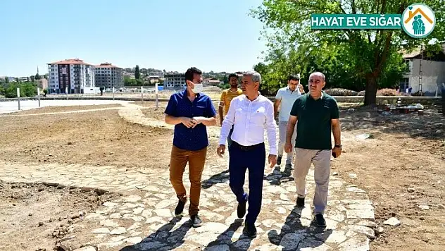Yeşilyurt Belediyesi Kaynarca Sosyal Tesisleri ve park alanında çalışmalar yoğunlaştı