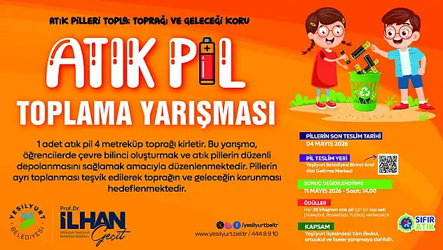 Yeşilyurt Belediyesi'nden farkındalık projelerine bir yenisi daha!