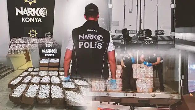 3 ayrı operasyonda tonlarca uyuşturucu ele geçirildi