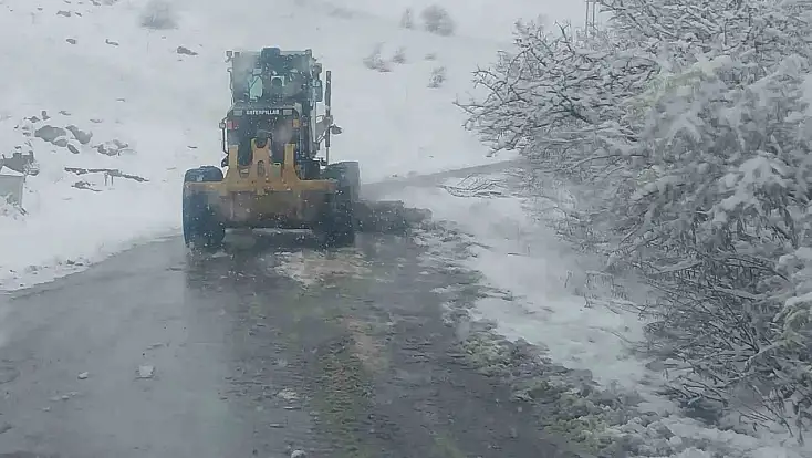 Battalgazi Belediyesi'nden kar yağışına karşı hızlı müdahale