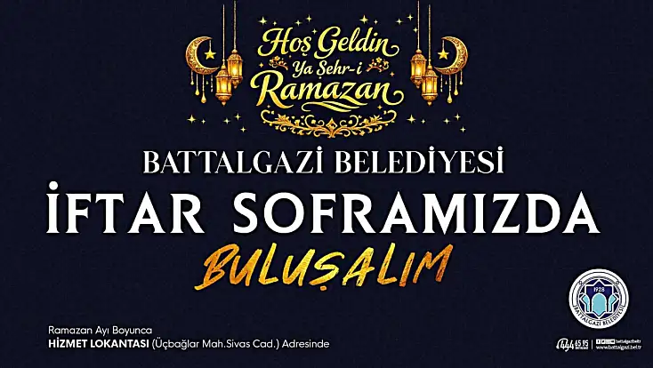 Battalgazi Belediyesi'nden Ramazan'da iftar hizmeti