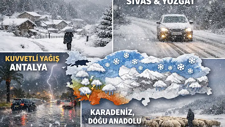 Hangi Bölgelerde Kar Yağacak? İl İl Açıklandı