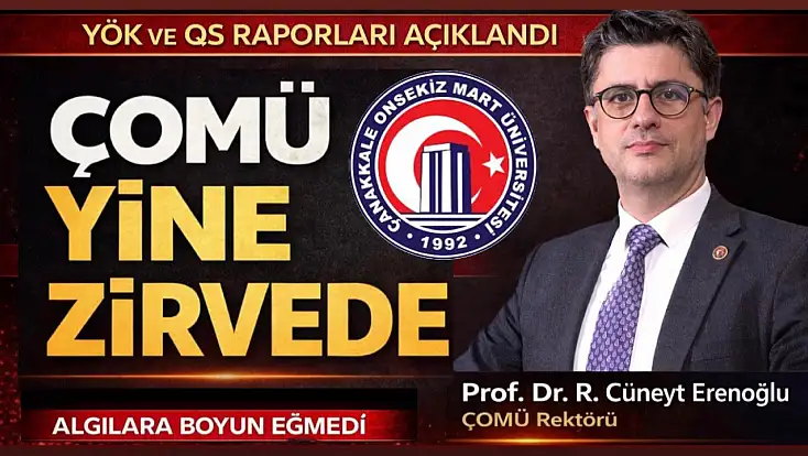 Rektör Erenoğlu Liderliğinde ÇOMÜ’den Çifte Başarı