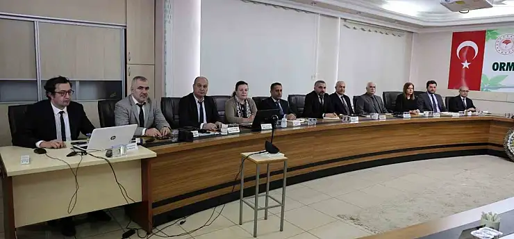 Elazığ Orman Bölge Müdürlüğü'nde planlamalar ele alındı