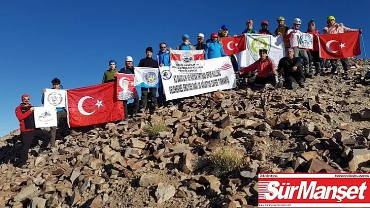 30 Ağustos Zafer Bayramı Erciyes Tırmanışı yapıldı