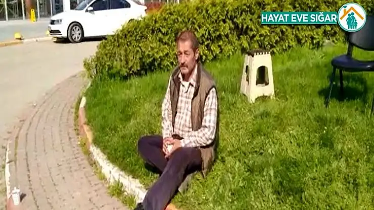 8 aydır dışarıda yatıp kalkıyordu... Evsiz vatandaşa devlet sahip çıktı